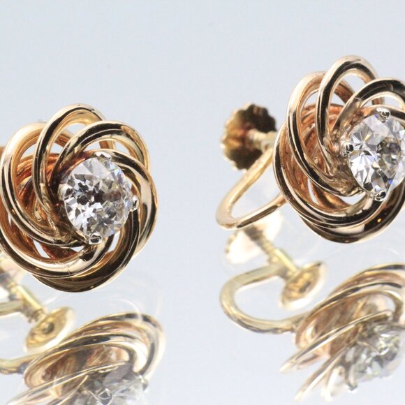 F & F Felger For Tiffany & Co 14K Gold 3.36 Carats Diamond VS1 S1 Jewelry Suite - Picture 14 of 16